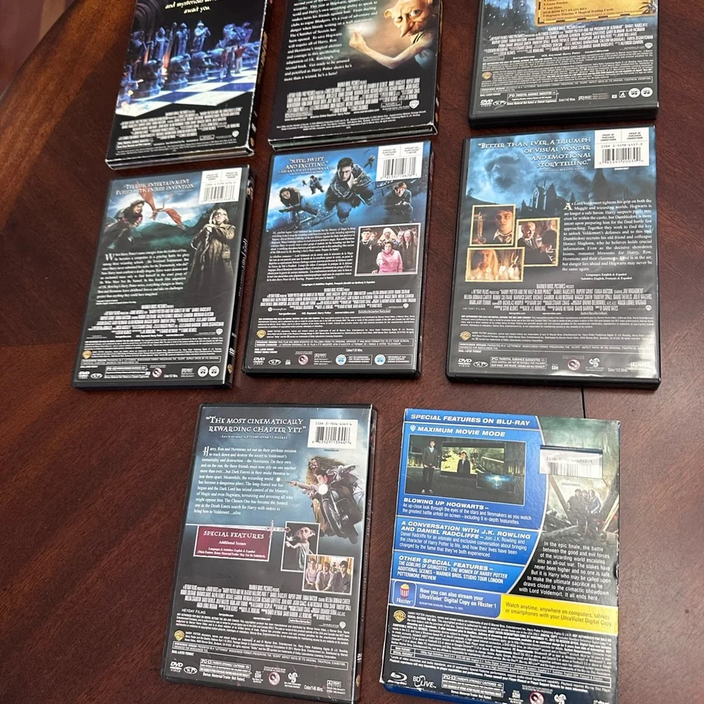 Harry Potter Movies Complete DVD Set - Picture 2 of 9